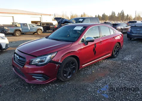 2018 Subaru Legacy 2.5I Sport из США, поврежденный, VIN 4S3BNAR60J3013192